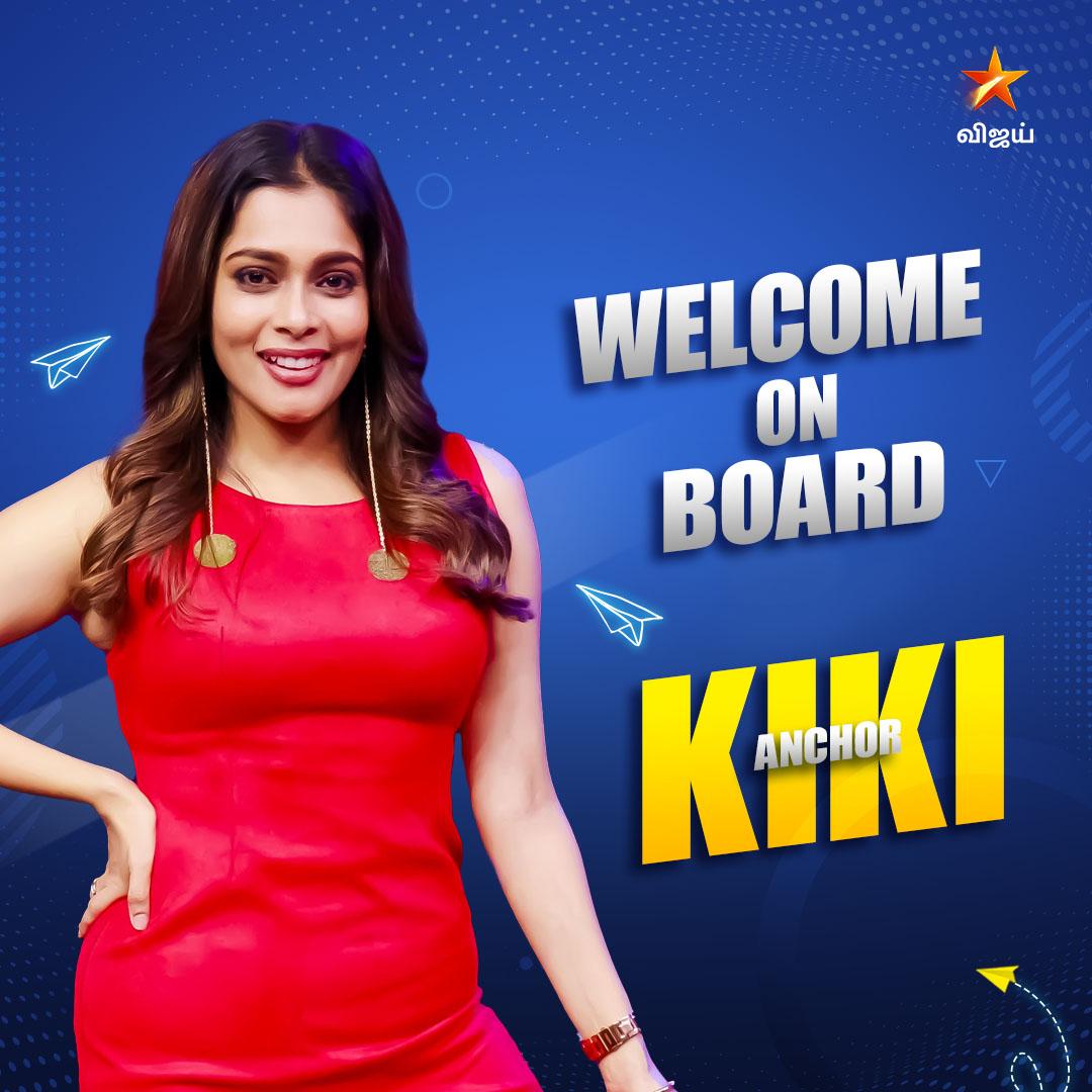 Welcome On Board #Kiki 😍 #VijayTelevision #VijayTV