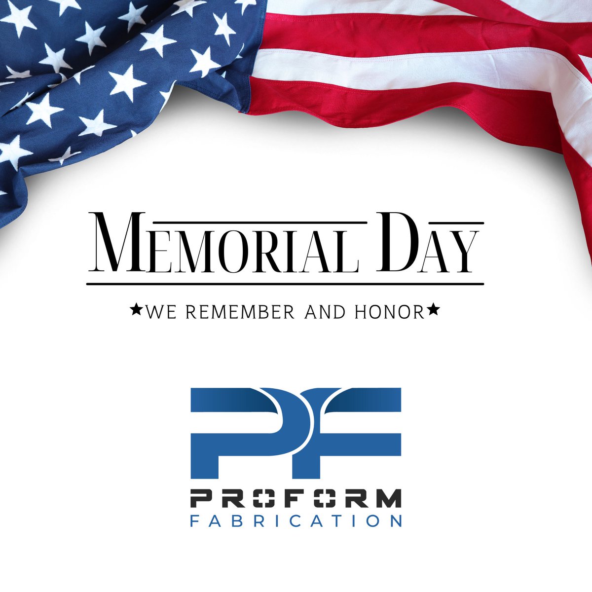 LlcProform's tweet image. Memorial Day serves as a reminder to honor and remember the courageous souls who have served and made the ultimate sacrifice for their nation. All of us at ProForm express our deepest gratitude for your service. #memorialday2024 #thankyouforyourservice