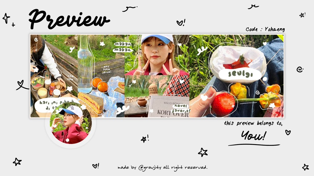 gravjity's tweet photo. help rt, thank youu! 

★ ola! ella masih ada layout ready yohaeng nih! harganya 10.000/each dapet ava PNG only ya! 🦖 sudah free retext 😉⭐ yuk yang mau jajan bisa langsung dm aku! 💬 camat jajan teman-temann! 

📮 #zonauang https://t.co/Nmatc0fX30