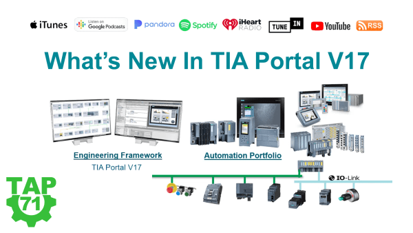 InsightsInAutom's tweet photo. #S7~1500 TAB Tip 30: Learn what's new in TIA Portal v17 from a Siemens Expert in this episode of #TheAutomationPodcast ~> https://t.co/rbqDPzREAK
#Automation #Siemens #TheAutomationBlog https://t.co/xTX0O2B3lh