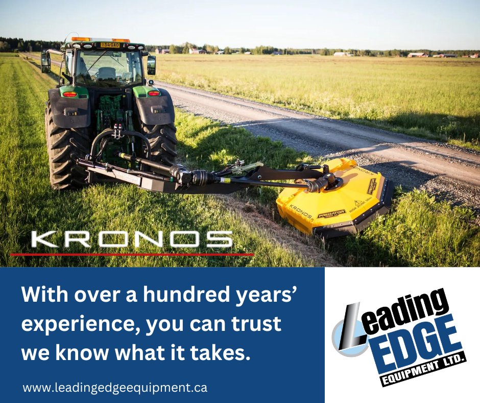 From urban jungles to rugged landscapes, Kronos machines are built to last! 🏙️🌿 Trust over a century of expertise in creating durable equipment.
bit.ly/3U4Hure