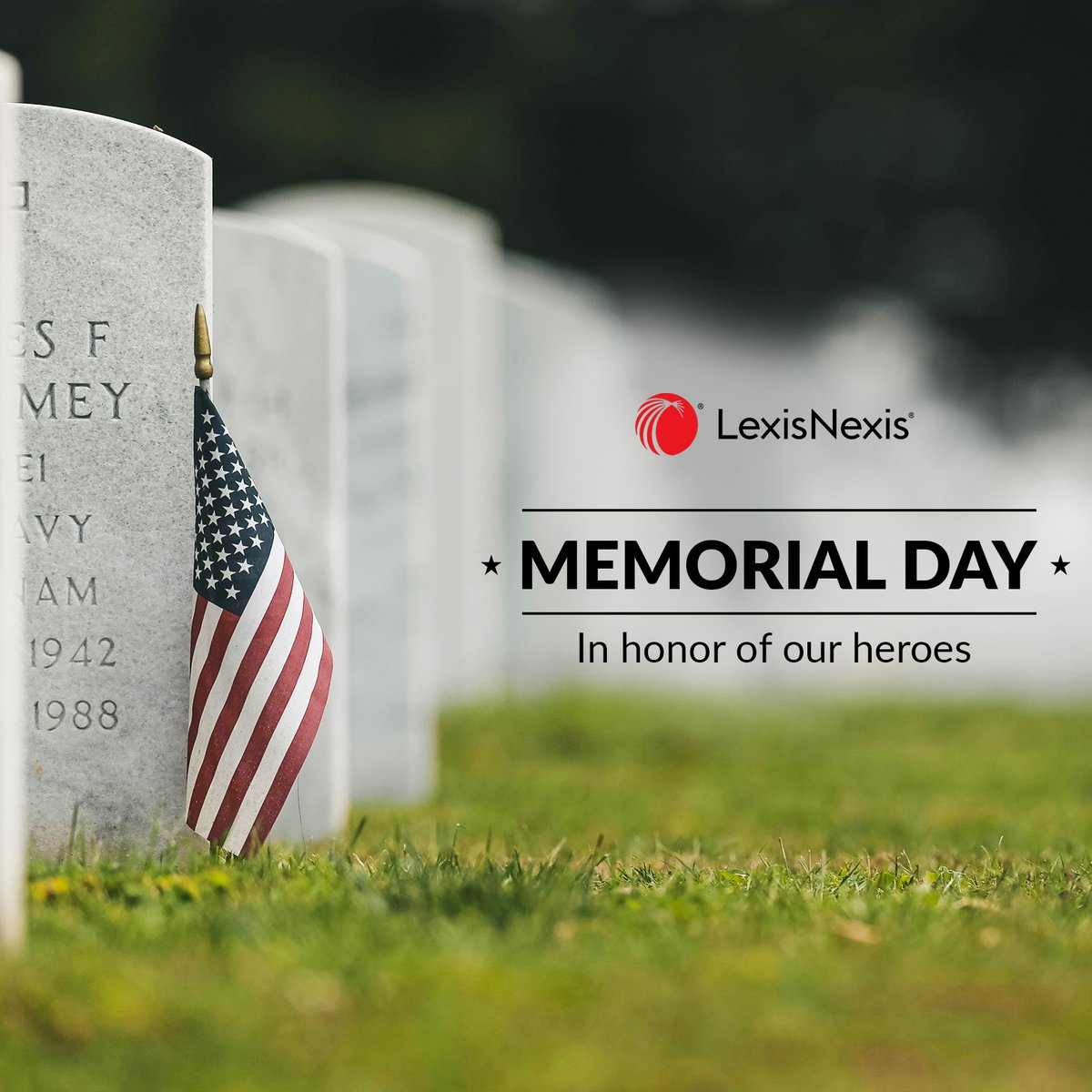 This Memorial Day, we honor and remember the brave men and women who gave their lives for our freedom. Their sacrifice will never be forgotten. #MemorialDay #HonorTheFallen