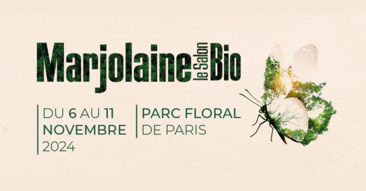 📢Producteurs ou artisans de produits biologiques alimentaires,  cosmétiques ou de bien-être :
 participez au <a href="/SalonMarjolaine/">SalonMarjolaine</a> sous pavillon régional #paysdelaloire : 
 👉Du 6 au 11 novembre 2024 au Parc Floral de Paris
 👉 Offre clé en main  : bit.ly/3x1vxuV