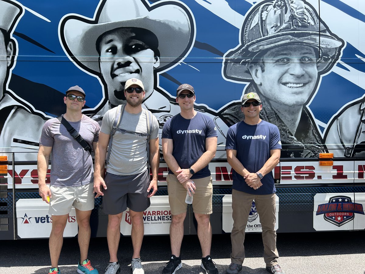 The Dynasty Veterans Network proudly participated in the @CarryTheLoad's Memorial May Campaign, honoring fallen heroes. Carry The Load provides meaningful ways for Americans to connect with the sacrifices made by our military, veterans, first responders, and their families.