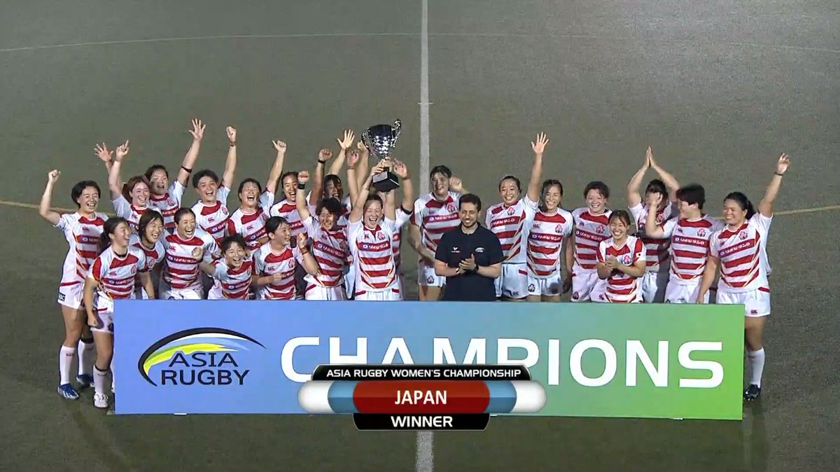 planetsurf15's tweet image. 女子日本代表 #ARWC2024 優勝、#RWC2025＆ #WXV2 出場権獲得おめでとう