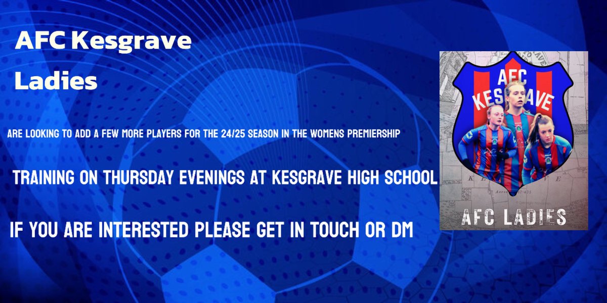 JasonPe16448867's tweet photo. We are looking to add a few players to our squad for the new season! 

If you are interested please get in touch ready for pre season⚽️ https://t.co/MRLOilNtzl