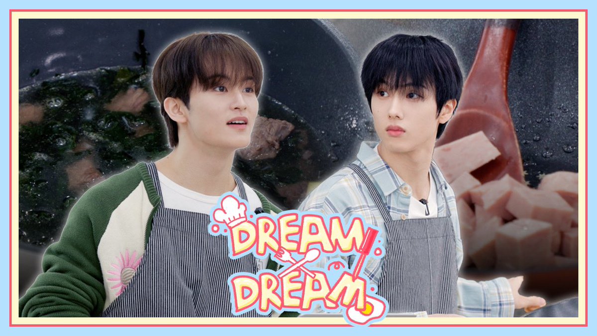 🐹🗯️ 5년 만에 요리를 해보는데… EP.1 | 드림 바이 드림 | DREAM x DREAM youtu.be/S56Ek7JSKmE #MARK #JISUNG #NCTDREAM #DREAMxDREAM #드림바이드림