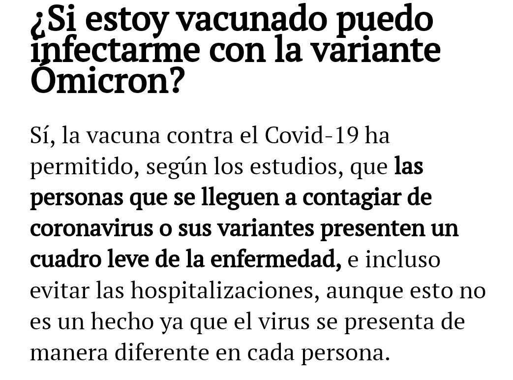 #TipsDePrevencion a la #COVID19 ¿Si estoy vacunado puedo infectarme con la variante Ómicron? la respuesta es sí. 'La clave en la lucha contra el coronavirus es la prevención, cuidándonos, cuidamos a los demás, juntos ganaremos la batalla' #HeroesDeLaSalud @CDIBrisasTurumo @CDILaA