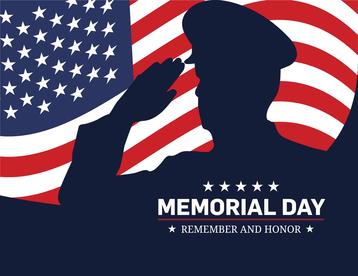 Today we honor and remember those who paid the ultimate sacrifice while serving our nation. Have a safe and enjoyable Memorial Day. #MemorialDayWeekend #HonorOurHeroes #NeverForget #RememberTheFallen #MemorialDay2024