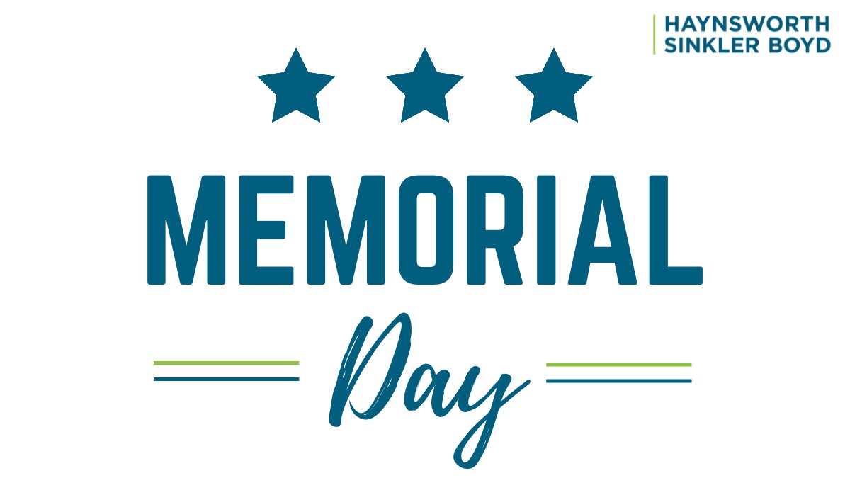 Today #HSBLaw remembers and honors the individuals who paid the ultimate sacrifice in service to our country. #MemorialDay2024