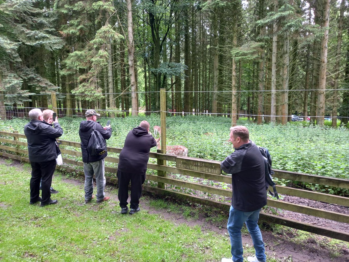 The Airdrie Menspace visited Dean Castle Country Park today.
The guys enjoyed the castle tour & seeing the different animals inc deer and pigs.
They particularly enjoyed looking at the medieval weapons and musical instruments within the castle.
#BecauseOfCLD #AdultLearningMatters