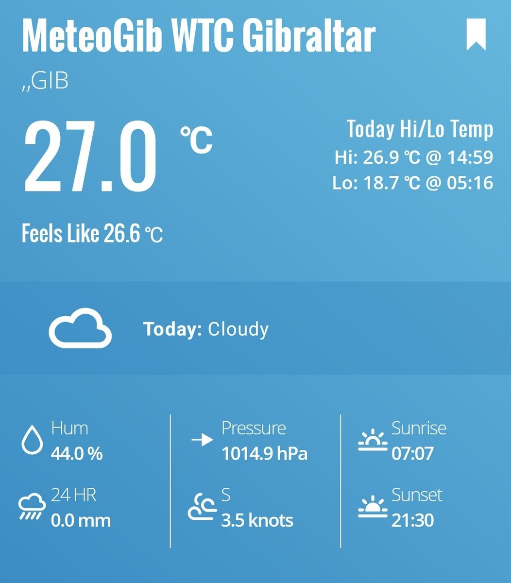 sassworkz's tweet photo. #Gibraltar #CastleSteps - 27/05 - it's a hot #BankHolidayMonday at 3pm, the temperature has been up to 27.0C so far on the MeteoGib Weather Station but, as MeteoGib forecast, there was the potential for higher temperatures with 29C reported at the Airport!! π₯΅ π₯΅ https://t.co/tuqlo7TPEV