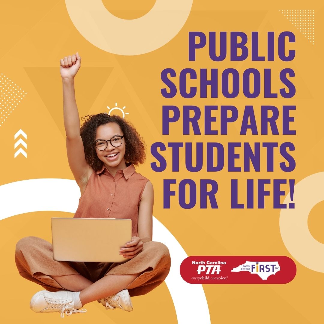 There is plenty of evidence that students do better in public schools! Public schools offer a strong statewide curriculum, are cost-effective, help our economy, & do a good job preparing our children for career & college. #nced #ncpublicschools #publicschoolsstrong #ncpta