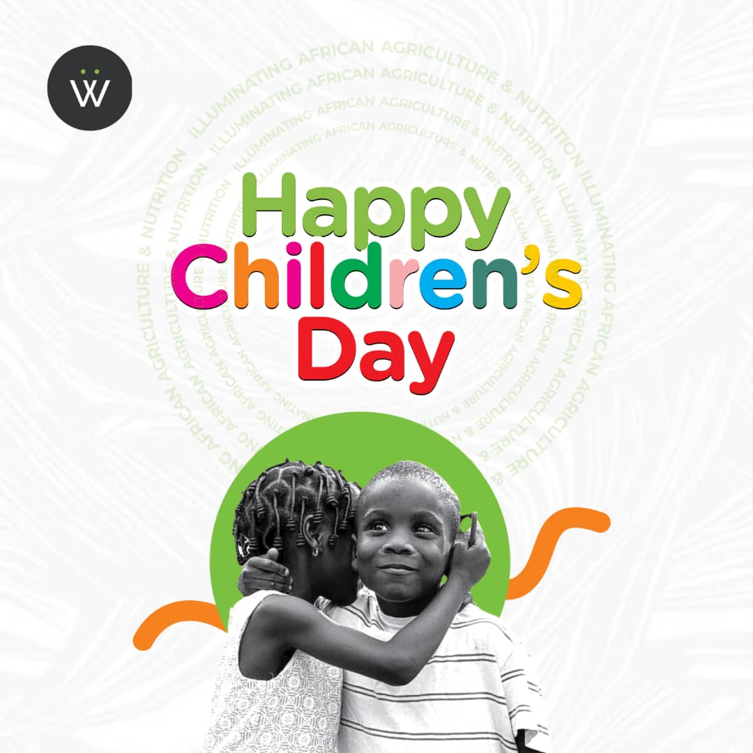 Happy Children's Day from Wandieville!
We believe the future of African agriculture is bright and starts with our children🎉🎉

#Wandieville #IlluminatingAfricanAgriculture #ChildrensDay #AfricanAgriculture #Sustainability #Innovation #EmpoweringYouth #FutureOfFarming