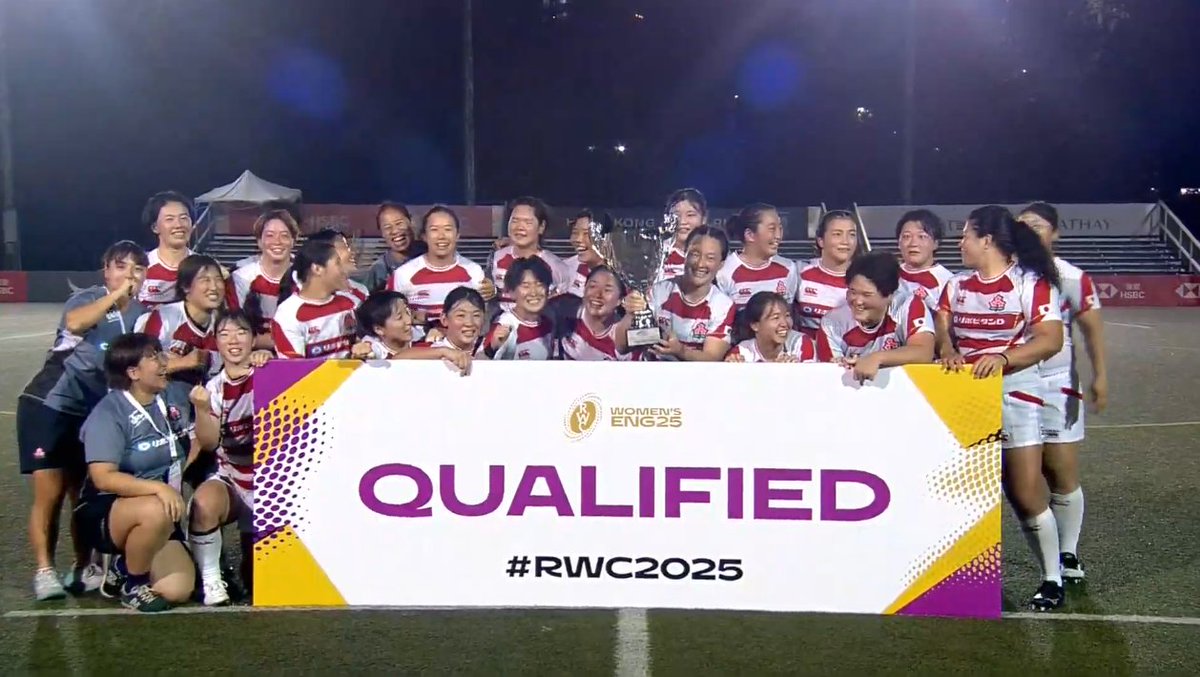 planetsurf15's tweet image. 女子日本代表 #ARWC2024 優勝、#RWC2025＆ #WXV2 出場権獲得おめでとう