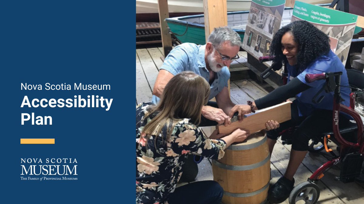 This week is #NationalAccessAbilityWeek. The Nova Scotia Museum developed an overarching accessibility plan that will guide our family of 28 sites to become more accessible. museum.novascotia.ca/about-nsm/acce…