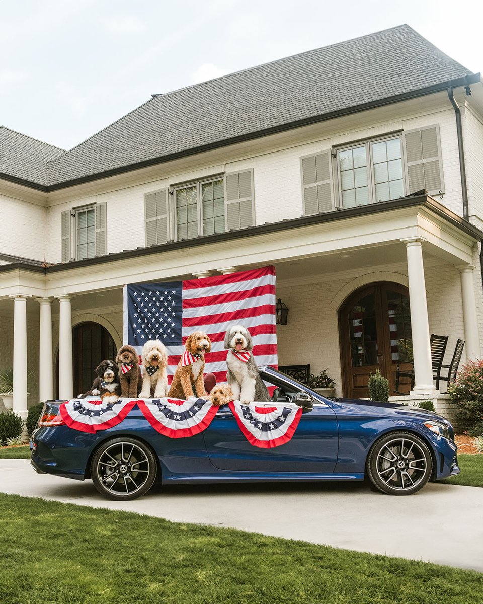 Happy Memorial Day 🇺🇸 📸 IG: thatdoodsquad #MercedesBenz #C300