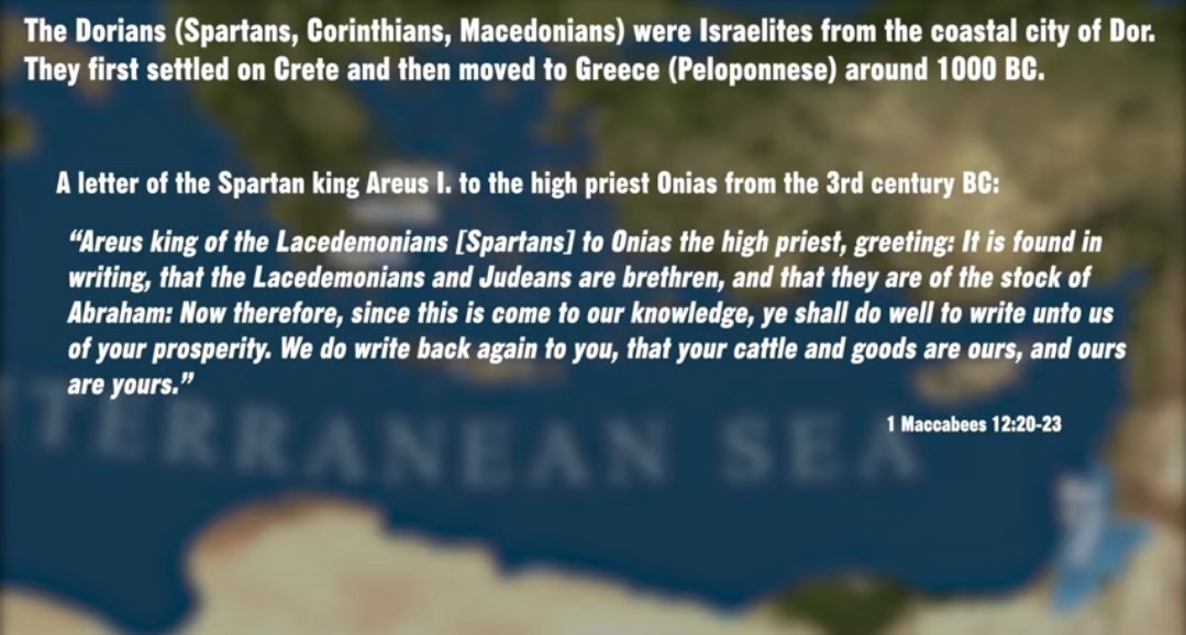 @noble_x_x_ Believe what you want but White people being conquerors and colonizers fulfills the biblical prophecy of the israelites. 

Even the Spartans acknowledged kinship.