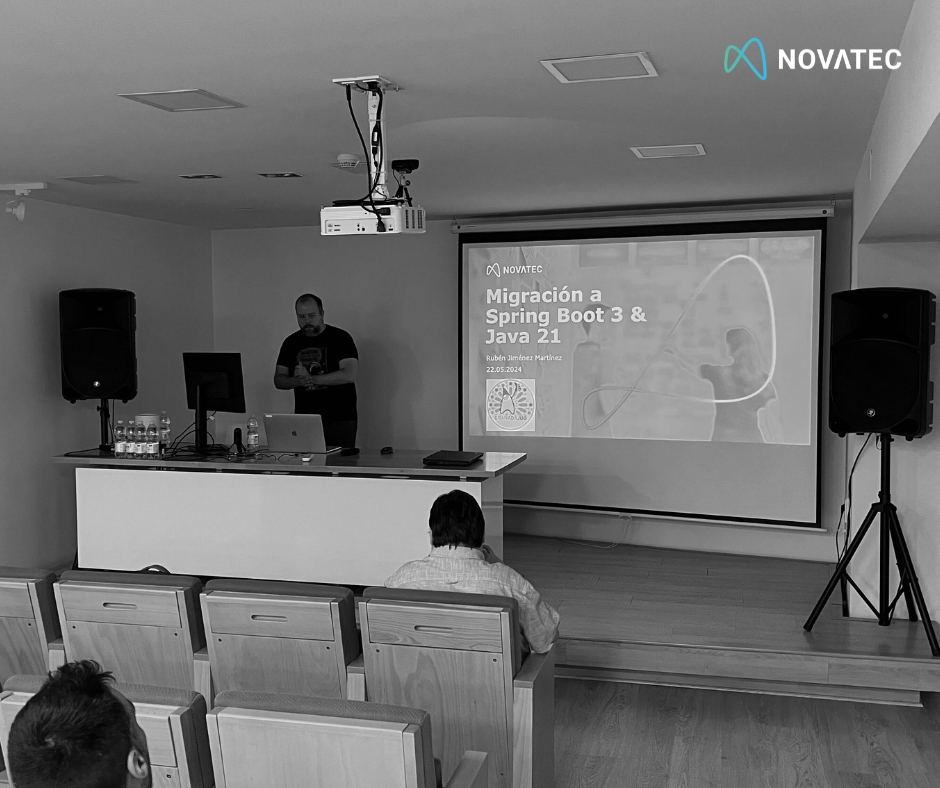 Bye bye #may 👋

We’re wrapping up a month packed with #events and #talks, and this time our amazing colleagues have been the real stars 🌟, showing off what #Novatec is all about: our tech 👩‍💻, methods🧑‍💻, benefits ❤️, values 🙌 and culture 💚.

#teamnovatec #theperfectflow #itjob