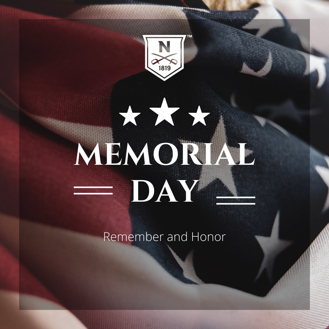 Today, we pause, remember, and pay respect to all who have given their lives while serving in the United States Armed Forces. Memorial Day is a commitment to never forget our fallen heroes and their importance to our country. #MemorialDay #NorwichForever