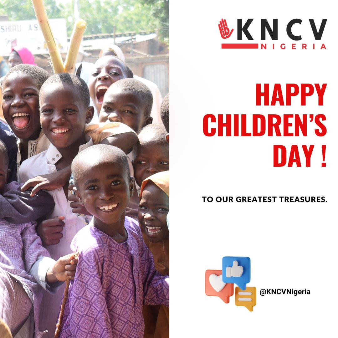 #kncvnigeria #healthcareworkers #happyinternationalchildrensday
