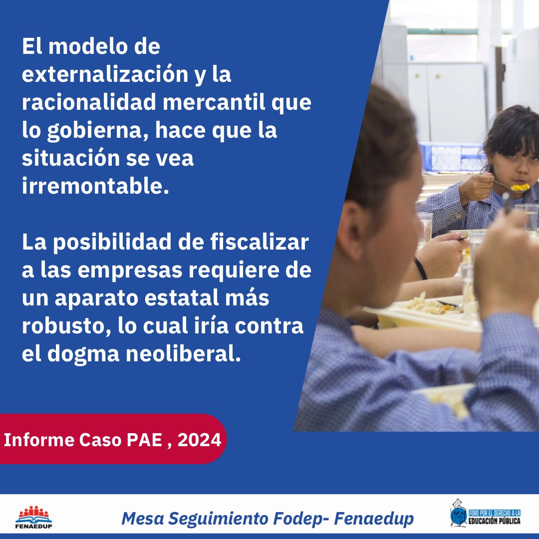 A 60 años de la creación de la JUNAEB su sentido y propósito queda al menos, en duda. 
Inscríbete y conoce el informe realizado este jueves 30 a las 16:00hrs, vía zoom
👉🏼forms.gle/tGNDRfMJRCwRwA…

#alimentacionescolar
#lucroenlaalimentacion
#junaeb