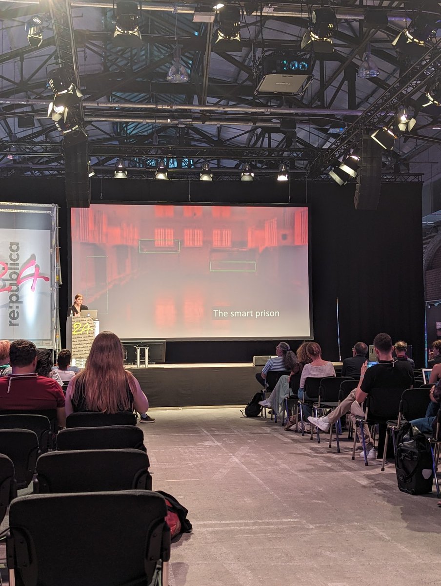 The Smart Prison, fun times at <a href="/republica/">re:publica</a> #rp24 #whocares