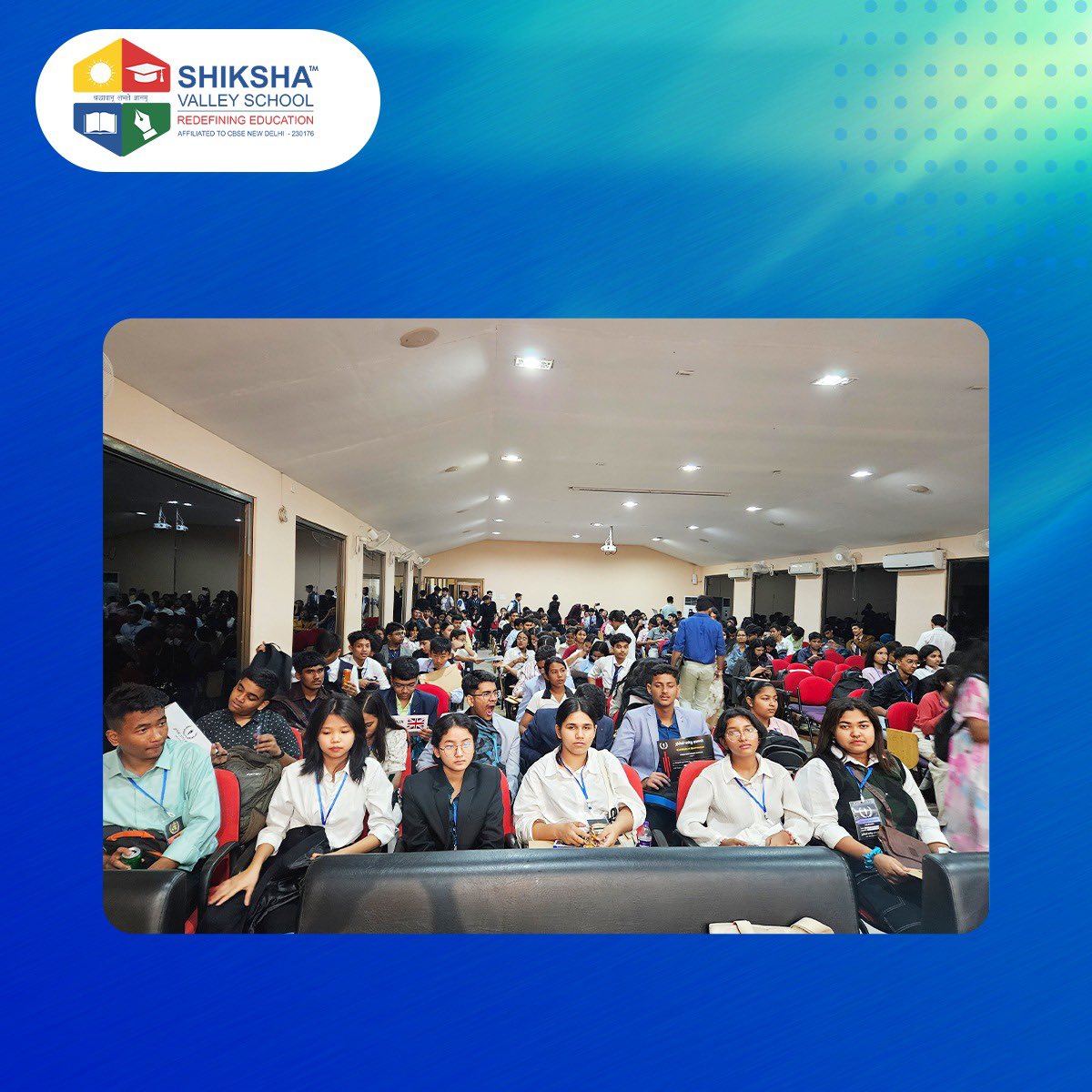 Students from SVS participated in the Global Unity Summit Model United Nations (GUSMUN) at Assam Downtown University, Guwahati.
#ShikshaValleySchool #SVS #BoardingSchool #Students #Education #MUN #ModelUnitedNations