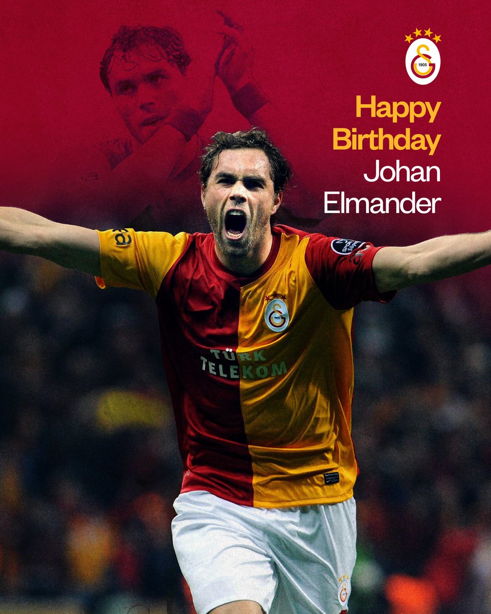 💬 “We ****ing played great the whole season!” We can’t forget it, happy birthday to our former player Johan Elmander! 🟡🔴