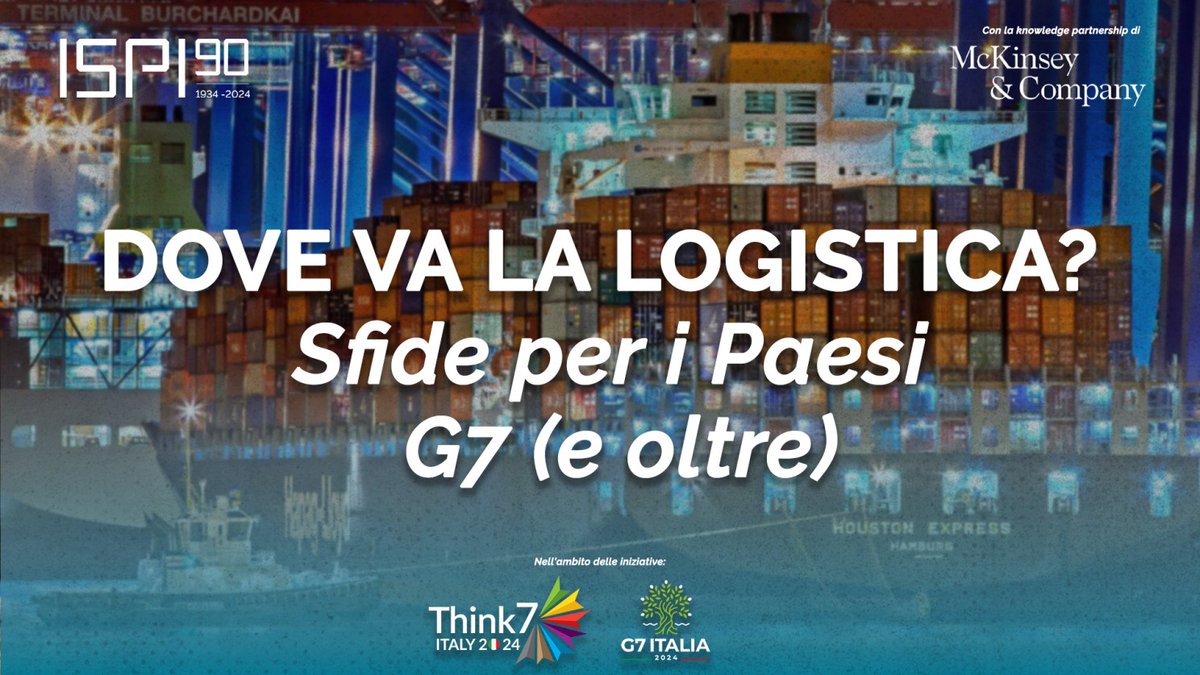 La logistica è fondamentale per il funzionamento dell’economia globale. Tuttavia, negli ultimi anni le #supply chain sono state sottoposte a numerosi #shock: prima il Covid, poi lo scoppio della guerra in #Ucraina, oggi la crisi nel #MarRosso. Che cosa dobbiamo aspettarci per il