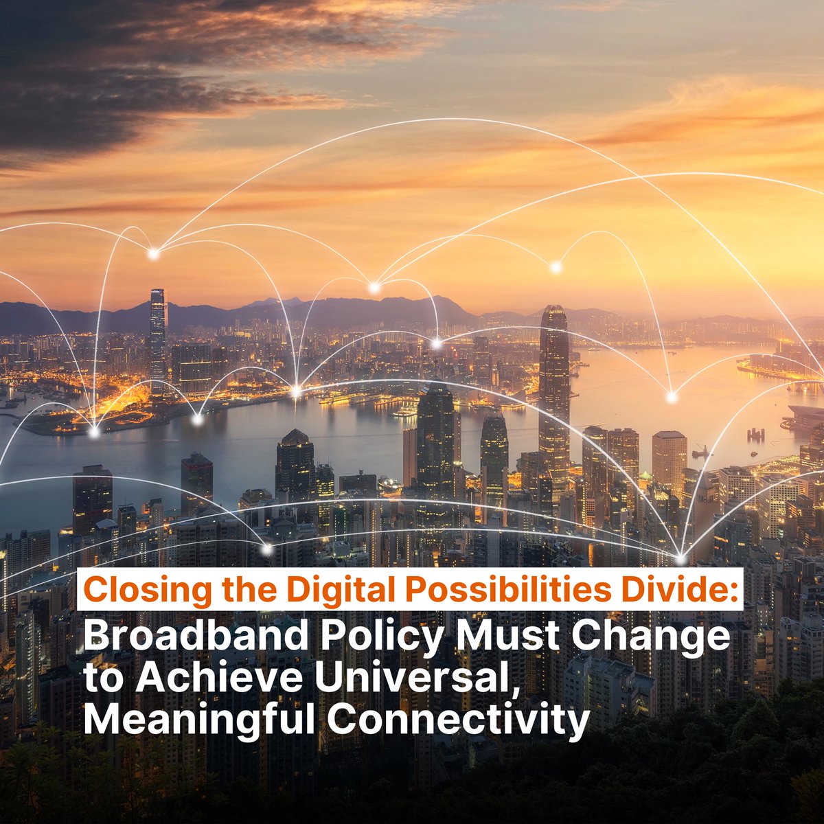 Infrastructure remains an issue in several parts of the world. However, broadband policies must consider the other barriers to universal, meaningful connectivity beyond just infrastructure. Here’s how. gdip.ngo/3V65KuL
