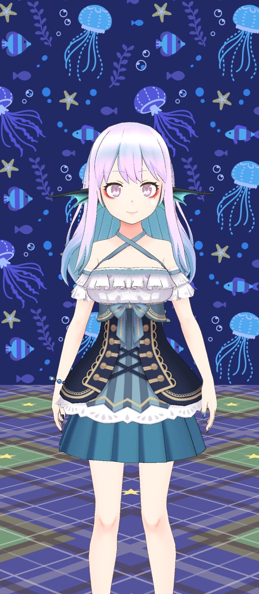 NaNaReality__'s tweet photo. Today NaNa Siren🐟💙✨
I got new friend called Zie Zie🥺🫶✨
#REALITY #REALITYの思い出 
#Funtime https://t.co/fzggxsKUMt