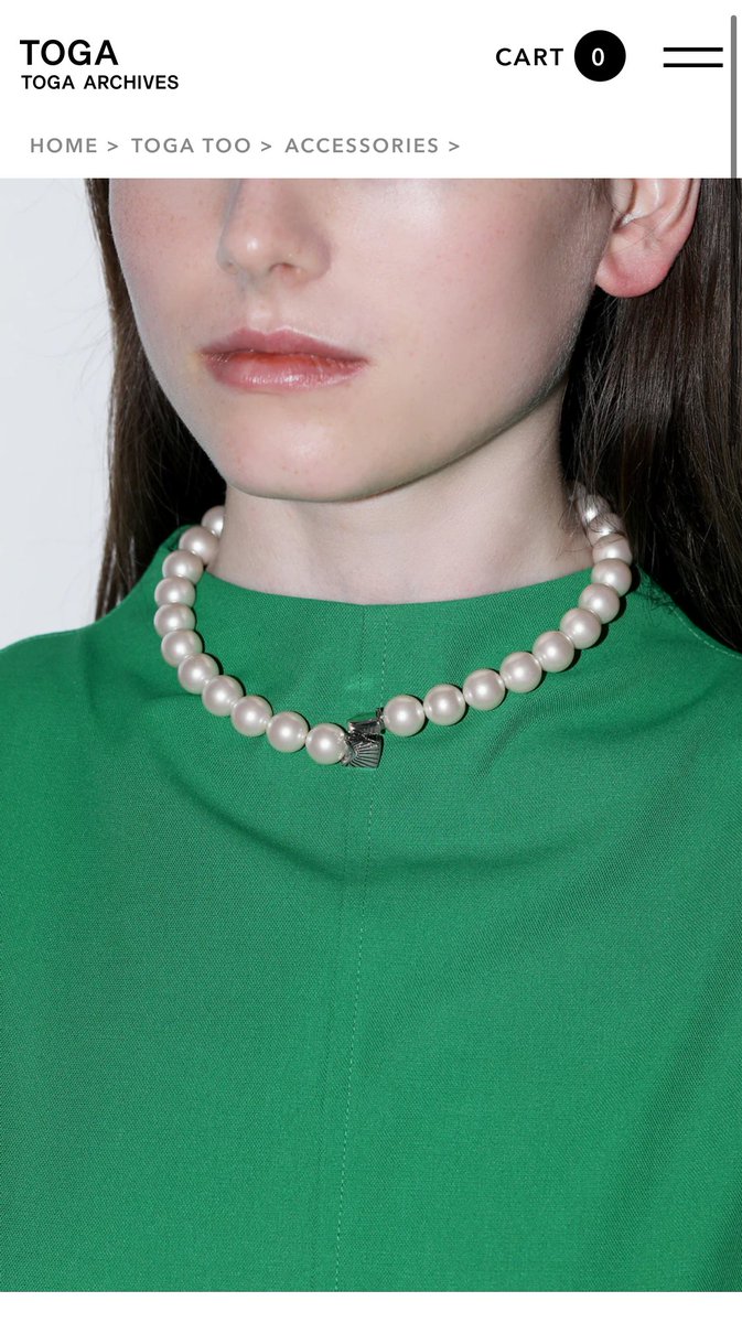 注目■TOGA■大人気 パールチョーカー 3色 国内発送 すぐ届く TOGA｜Pearl choker | Rakuten Fashion(楽天ファッション／旧