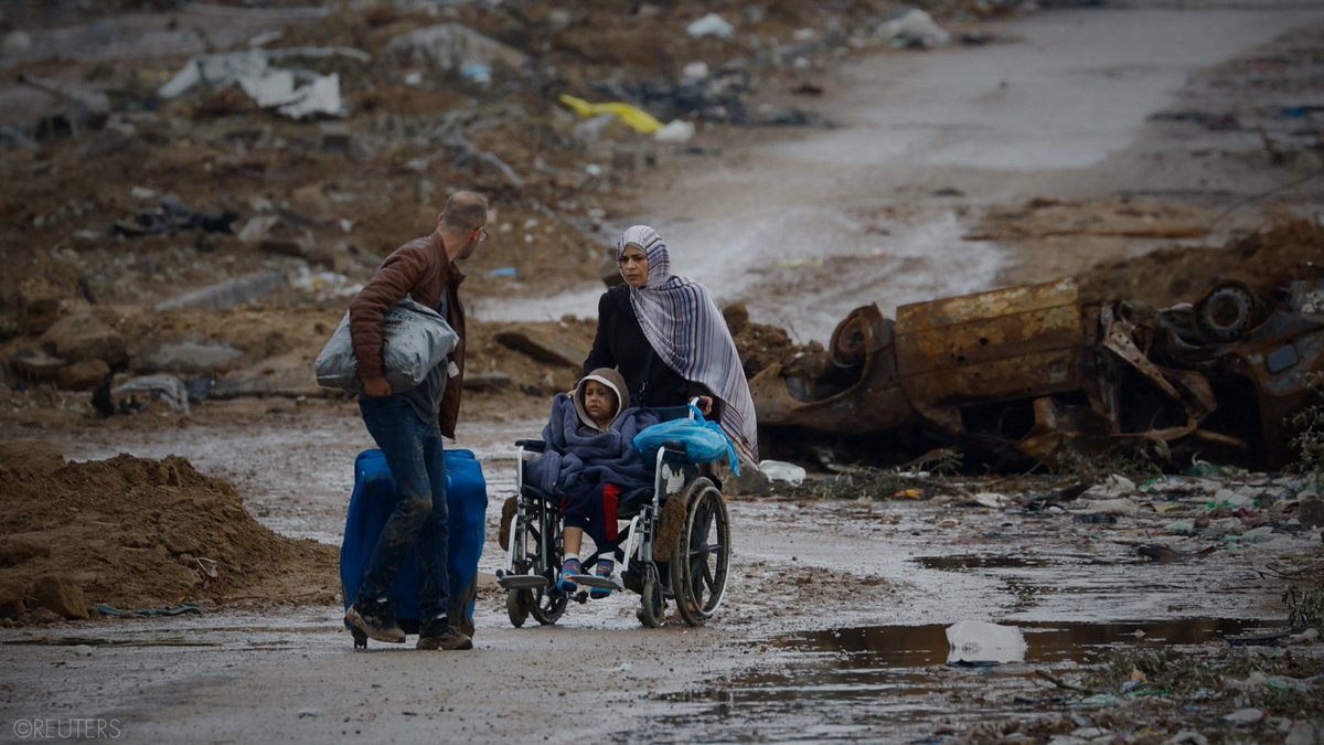 UNTreatyBodies's tweet photo. #Gaza: Palestinians with disabilities fear being killed first due to limited opportunities to flee or evacuate, says UN committee #CRPD.

Children with disabilities at heightened risk of family separation. Their suffering unendurable. #CeasefireNOW

https://t.co/TamtELEH8b https://t.co/4RY7pmUwRi