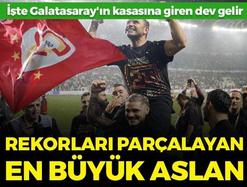 Rekorları parçalayan en büyük Aslan 👇İşte Galatasaray'ın kasasına giren dev gelir posta.com.tr/galeri/rekorla…