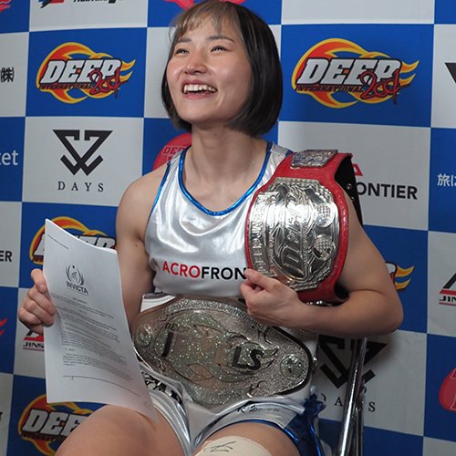 You wanted it, you got it. Please welcome unified DEEP and DEEP JEWELS champ Saori Oshima (@cb_saori) to Invicta FC!