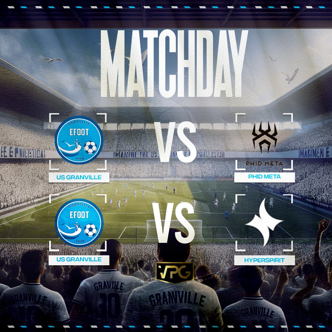 US Granville eSport (@usg_esport) on Twitter photo ποΈ | Programme
π | <a href="/SwissVPG/">VPG Switzerland π¨π</a> π¨π
π | <a href="/xSquadUnited/">xSquadUnited</a>
π | <a href="/VPGFrance_/">VPG France</a> π«π·
π | <a href="/AbyssalxLeHavre/">Abyssal x Le Havre eSports eFoot</a>
π | <a href="/VPGEurope/">Virtual Pro Gaming | Europe</a> πͺπΊ
π | <a href="/PHID_META/">PHID META</a>
π | <a href="/hyperspiritro/">HyperSpirit</a>
Nous y allons pour gagner !
#AllezGranville π΅βͺοΈ ποΈ | Programme
π | <a href="/SwissVPG/">VPG Switzerland π¨π</a> π¨π
π | <a href="/xSquadUnited/">xSquadUnited</a>
π | <a href="/VPGFrance_/">VPG France</a> π«π·
π | <a href="/AbyssalxLeHavre/">Abyssal x Le Havre eSports eFoot</a>
π | <a href="/VPGEurope/">Virtual Pro Gaming | Europe</a> πͺπΊ
π | <a href="/PHID_META/">PHID META</a>
π | <a href="/hyperspiritro/">HyperSpirit</a>
Nous y allons pour gagner !
#AllezGranville π΅βͺοΈ