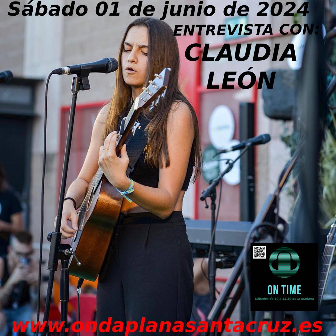 Nueva semana cargada de buenos invitados que pasarán por los micrófonos de ON TIME Claudia León será una de nuestras invitadas.