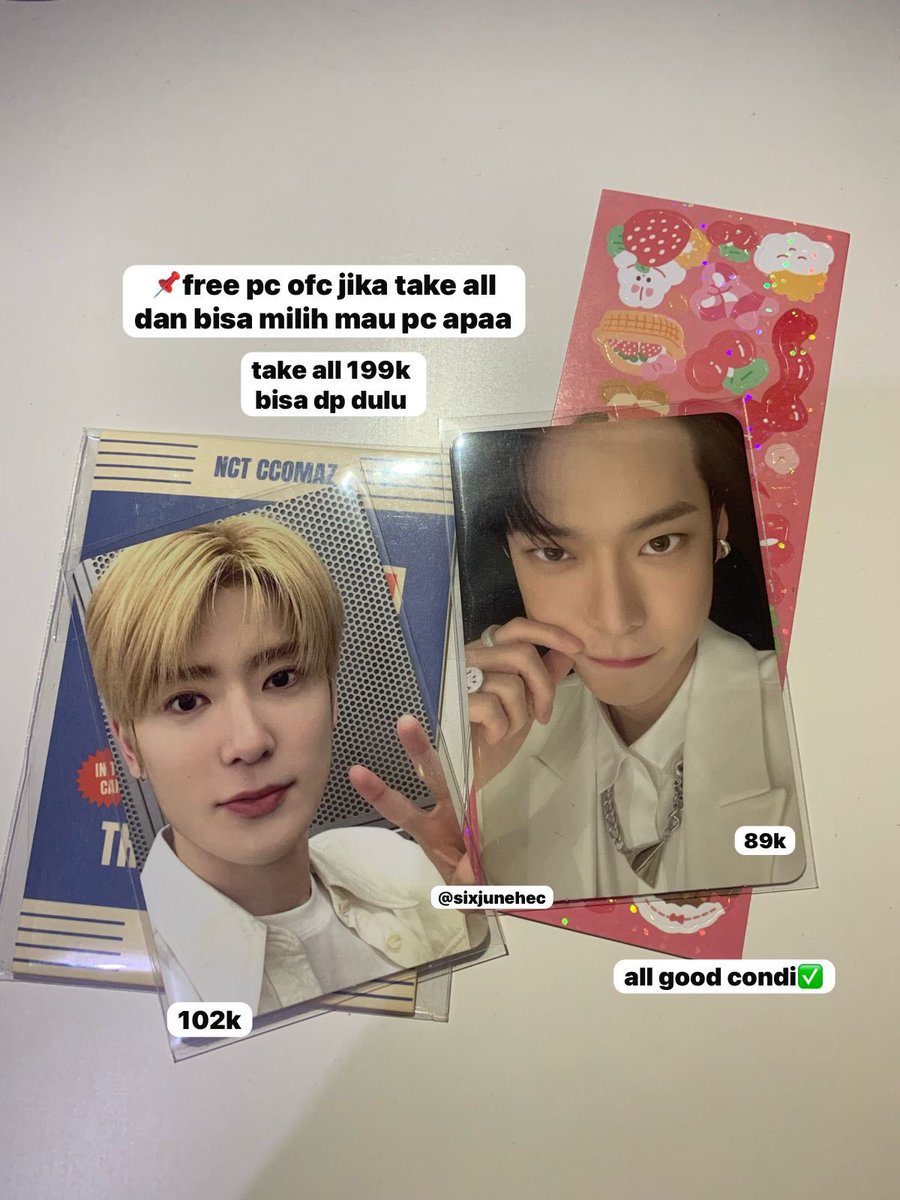 sixjunehec's tweet image. [HELP RT]💗
𖦁ׅ ࣪ ׂ wts // want to sell 🐇 ࣪ ִֶָ ⋆

         ˗ˏˋ ★ ˎˊ˗

๑ wts pc nct
๑ wts aab doyoung fortune card the link  &amp;amp; jaehyun trading card ccomaz

✦ negotiable🙌🏻
✦ dom Tangerang // ina
✦ co oren 🍊
🧺 dm for claim ♡
~ ɑׁׅ֮sha’s mail 🛒📦