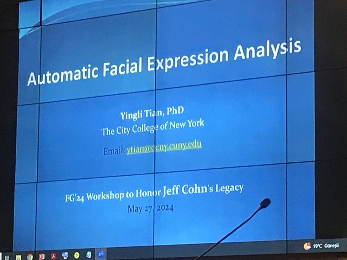 Albert Ali Salah (@szasstam) on Twitter photo #FG2024 Workshop to honor Jeff Cohn’s Legacy… The secret is out :) What a nice surprise from <a href="/itironal/">Itir Onal Ertugrul</a> and <a href="/LaszloJeni/">Laszlo A Jeni (PhD)</a> #FG2024 Workshop to honor Jeff Cohn’s Legacy… The secret is out :) What a nice surprise from <a href="/itironal/">Itir Onal Ertugrul</a> and <a href="/LaszloJeni/">Laszlo A Jeni (PhD)</a>