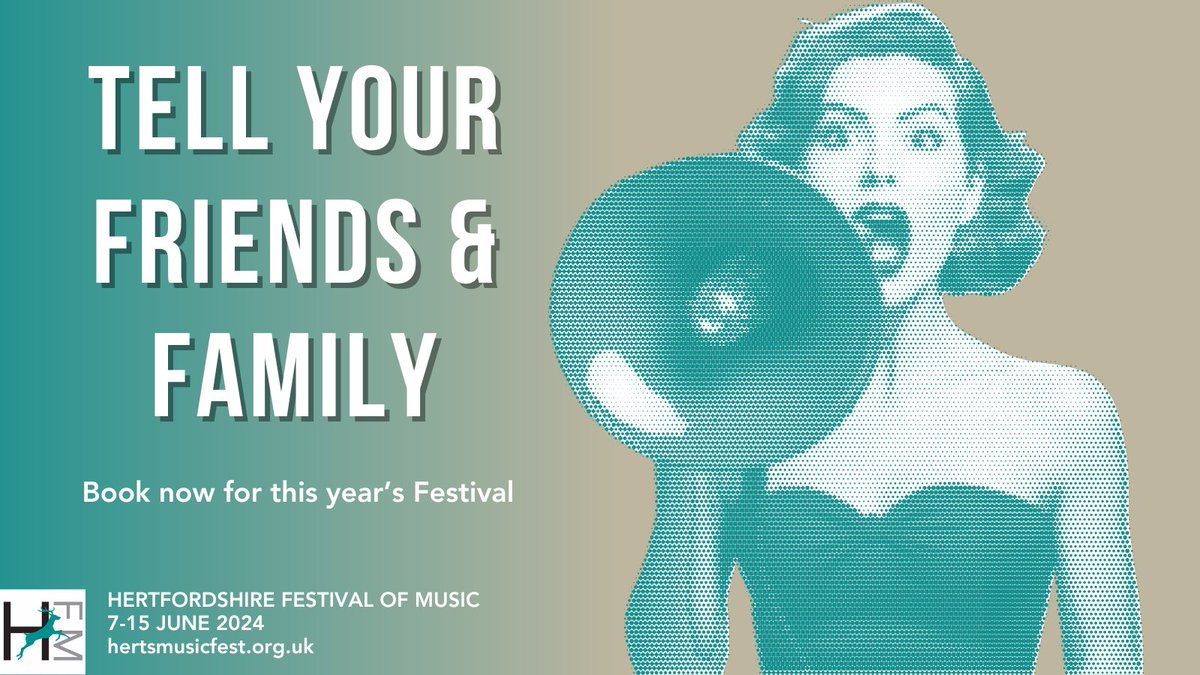 HertMusicFest's tweet photo. Big thanks to everyone who is sharing our events over on Facebook and here. 
Help spread the word! Tell your friends &amp; family!
This year's festival opens on 7 June
https://t.co/AhZpIMtMbM https://t.co/zW82rNYkbd