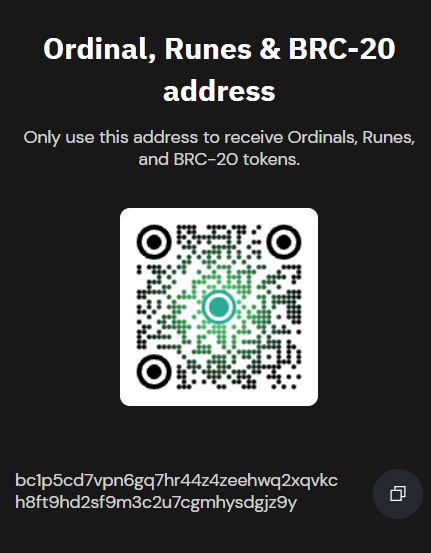 NealMarvin5's tweet photo. @xverse @frucksBTC bc1p5cd7vpn6gq7hr44z4zeehwq2xqvkch8ft9hd2sf9m3c2u7cgmhysdgjz9y https://t.co/4pIs7p2cek