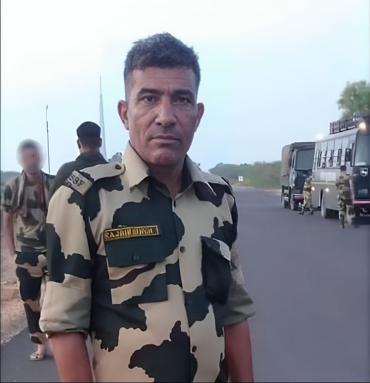 Bad News!!
India lost Braveheart
Borderman Rajbir Sangwan
( Border Security Force )
He hailed from Churu, Rajasthan
Salute 🇮🇳 
#BSF