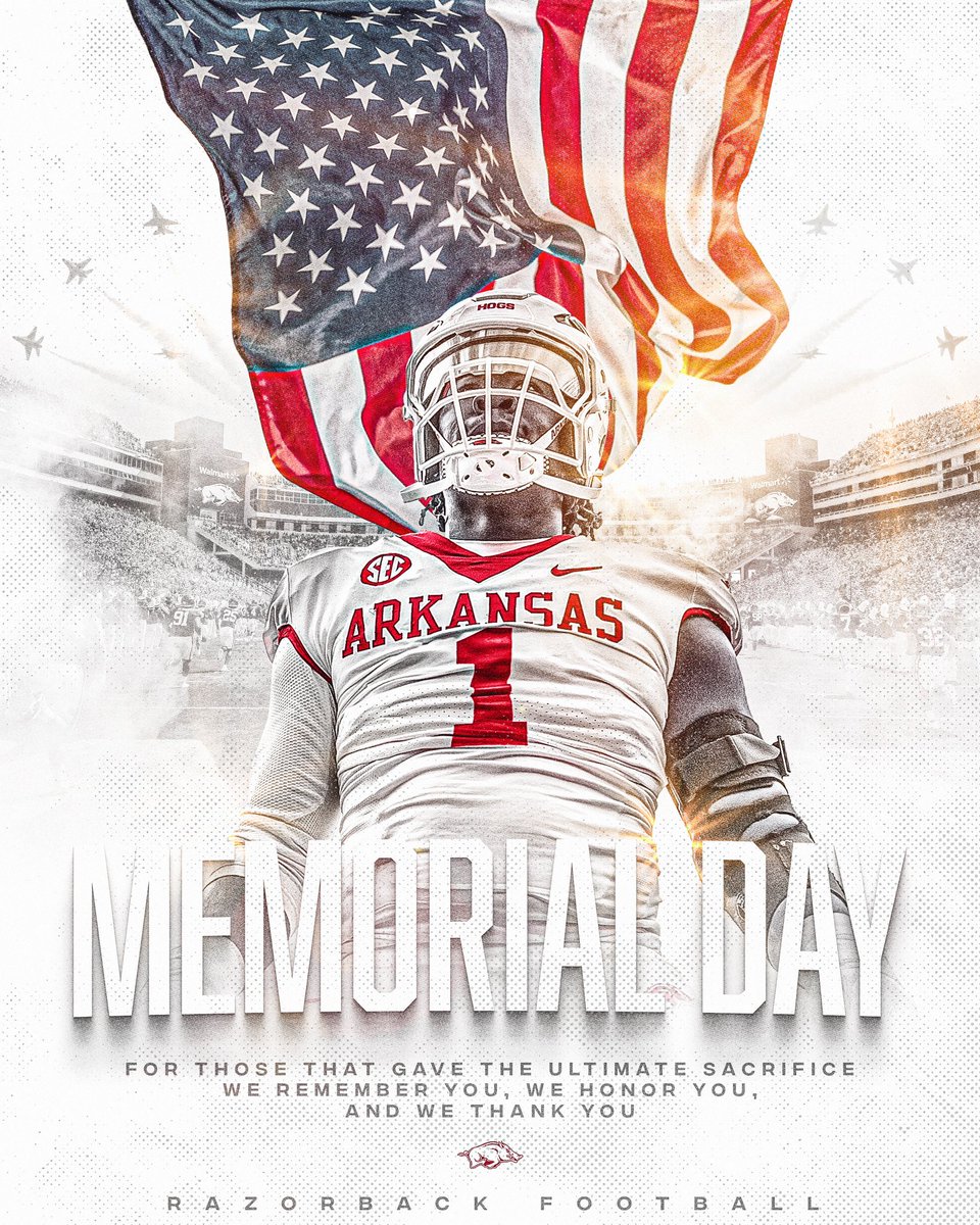 Today, we honor, remember, and thank the brave men and women who made the ultimate sacrifice for our country 🇺🇸