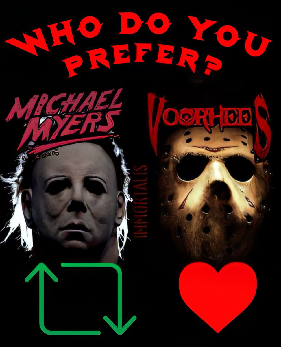 AshySlasheeDB's tweet image. Choose your horror icon