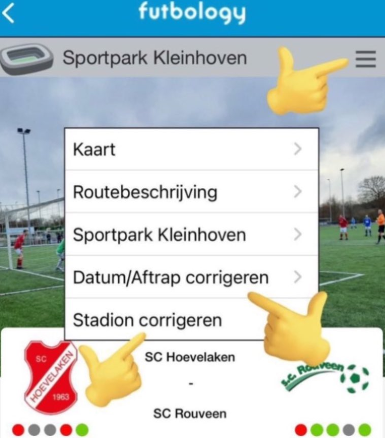 Ook de 🇳🇱Nacompetitie-wedstrijden worden zo snel mogelijk toegevoegd! 📲 Mist er nog een wedstrijd? Geef dit dan door via het Webform! ♻️🗓🕰🏟 Is een wedstrijd verplaatst? ▶️ Datum, tijd en locatie kunnen in de app worden aangepast!