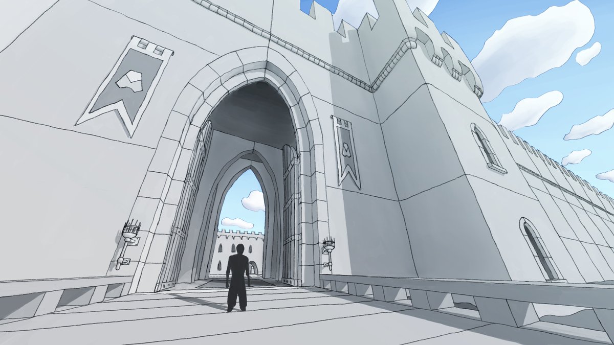 3 point perspective study!