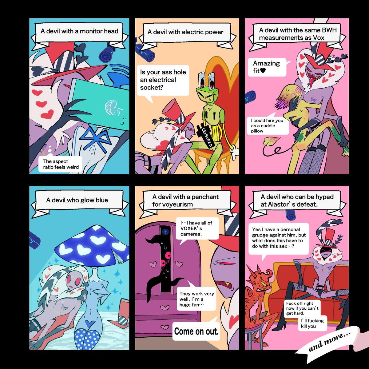goodtsuchi's tweet photo. #voxval #staticmoth comic! (1/3)
⚠️CW:Body destruction https://t.co/sfaZRYeEdO