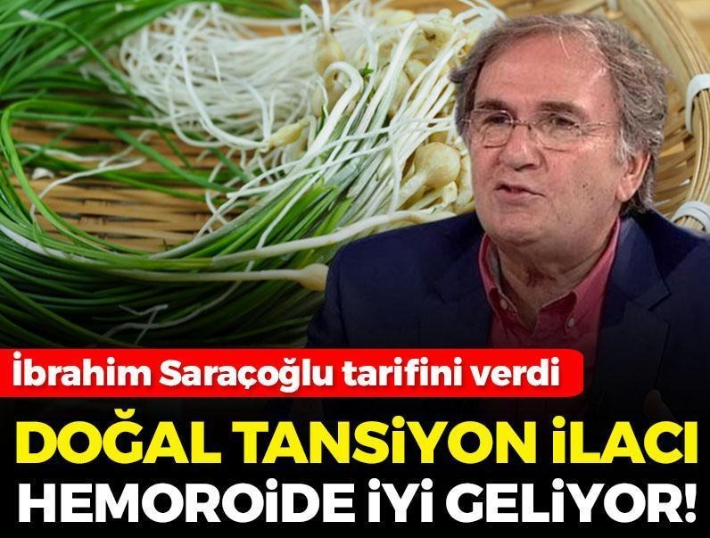 🔖İbrahim Saraçoğlu tarifini verdi: Doğal tansiyon ilacı hemoroide iyi geliyor posta.com.tr/galeri/dogada-…