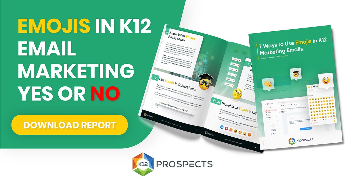 Do emojis have a place in K12 email marketing? We think so, and here’s why. bit.ly/3uvcBzm #k12 #edtech #edu #education #educational #startup
